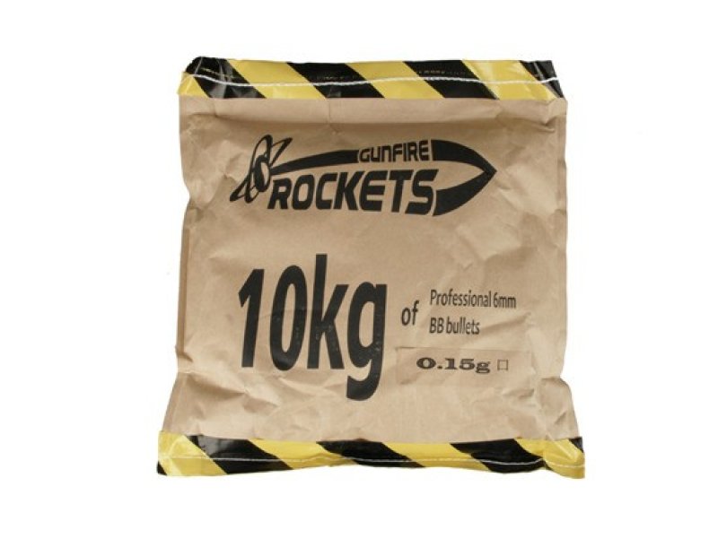 Rockets airsoft BB 0,15g  66 600db Fehér 