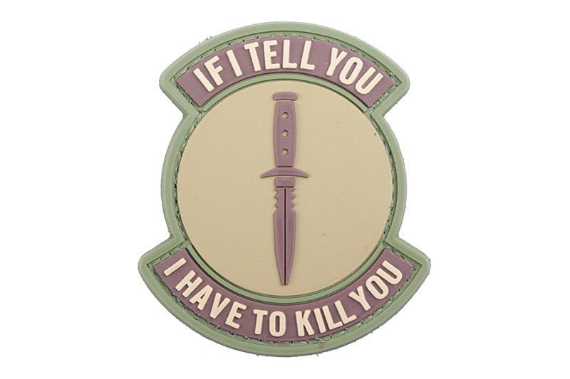 3D felvarró - If I Tell You I Have To Kill You Coyote 