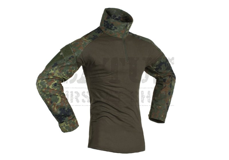 Taktikai terepszínű póló Combat Invader Gear Flecktarn XL