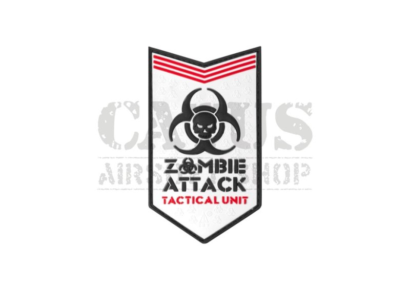 Nášivka Zombie Attack - čierna Fehér 