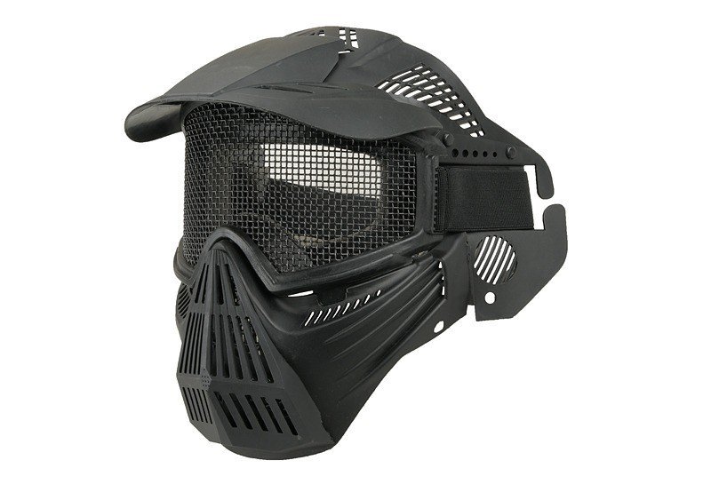 Protective mask Guardian mesh V1 Guerilla Tactical Fekete 