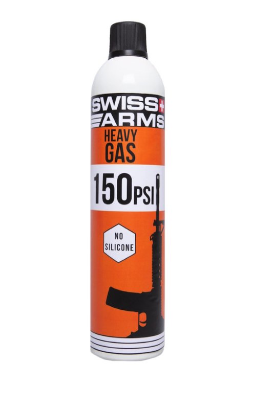 Airsoftový plyn Green Gas 600ml - strong Swiss Arms  