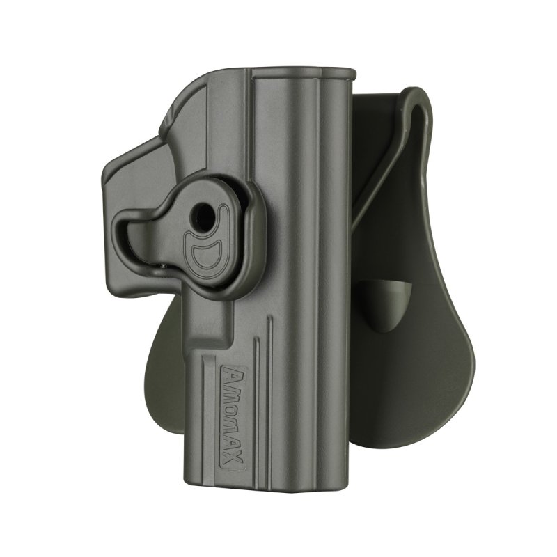 Púzdro opaskové na Airsoft pištoľ Glock WE/TM/KJW Amomax Oliva 