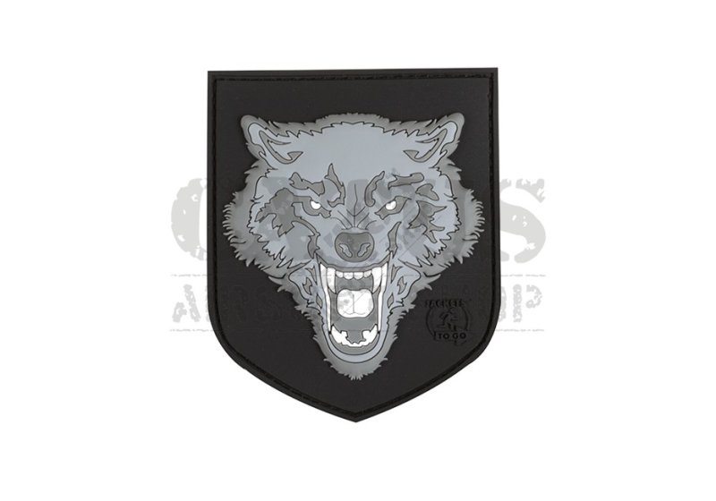 3D Felvarró - Wolf Wolf Grey 