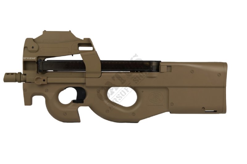 Cybergun FN P90 airsoft fegyver red dot-al Tan 