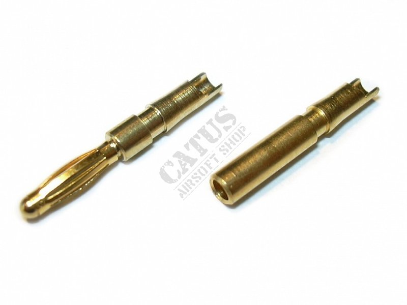 Airsoft bullet connector 2 mm 1 pair Jefftron  