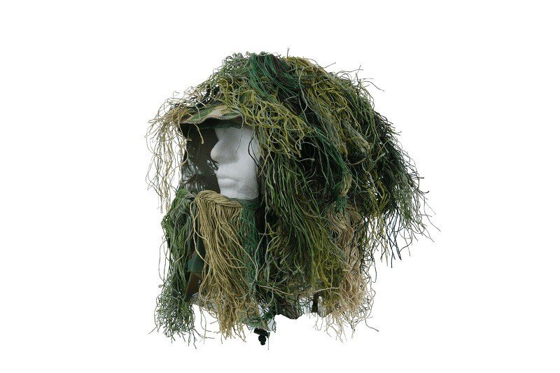 Ghillie camouflage head Woodland 