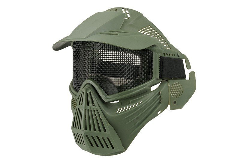 Protective mask Guardian mesh V1 Guerilla Tactical Oliva 