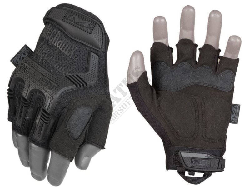 M-Pact poloprsté rukavice černé M