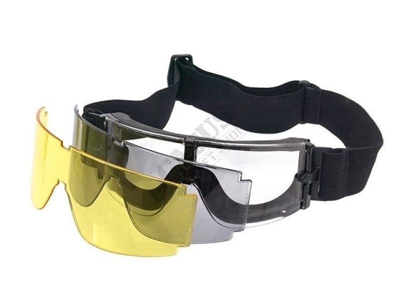 GX 1000 szemüveg szett Guerilla Tactical Fekete 