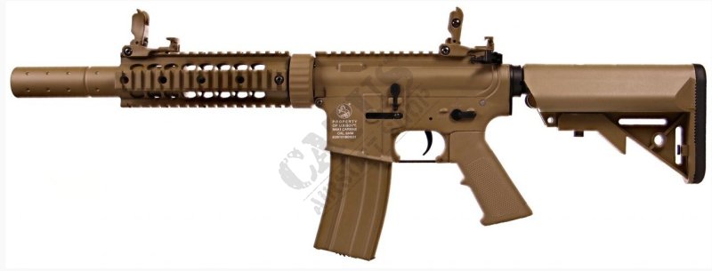 CyberGun M4 Colt Silent ops airsoft fegyver Full Tan 