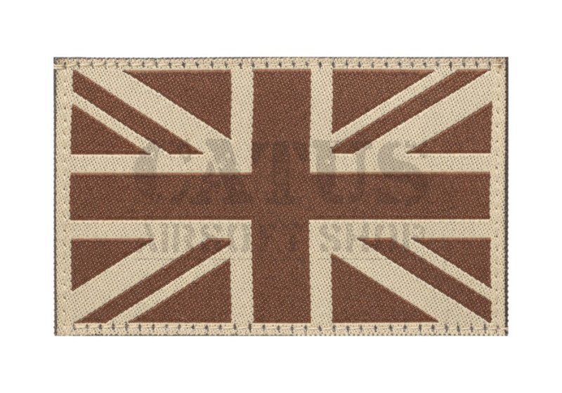 Nagy Britannia zászló felvarró Desert 