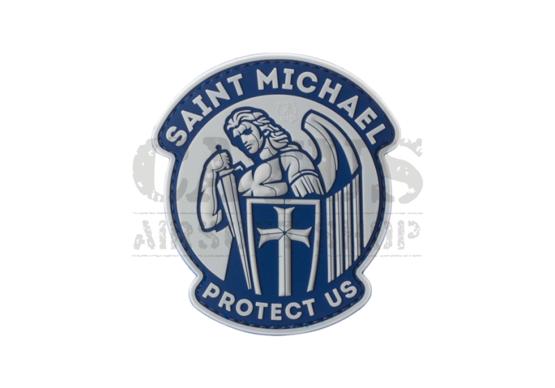 3D Saint Michael tépőzáras tapasz Kék 