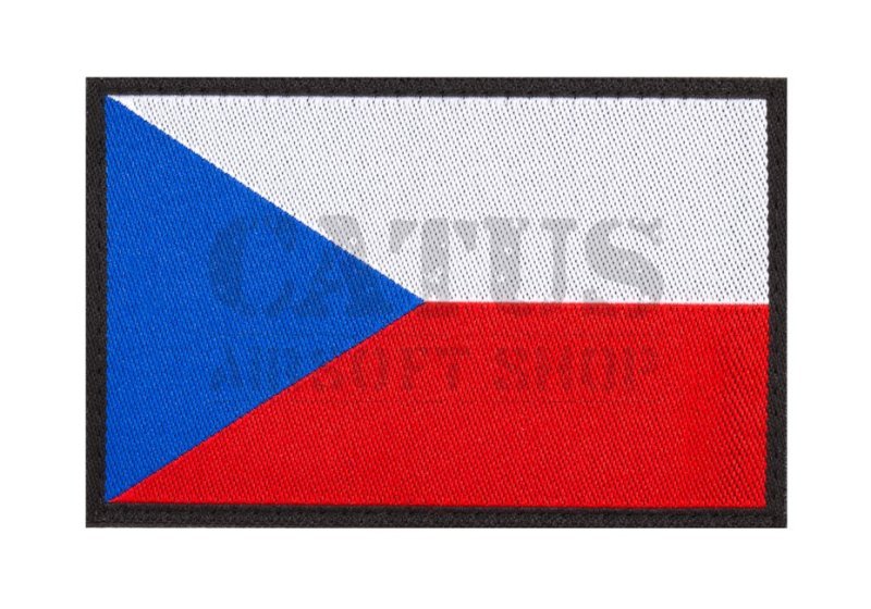 Cseh Köztársaság zászló felvarró Color 