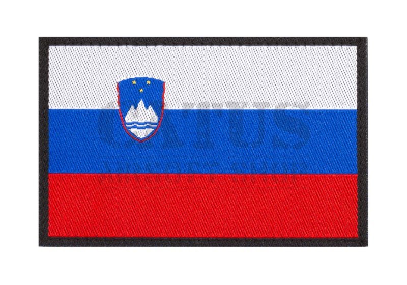 Naszywka na rzep z flagą Słowenii Kolor 