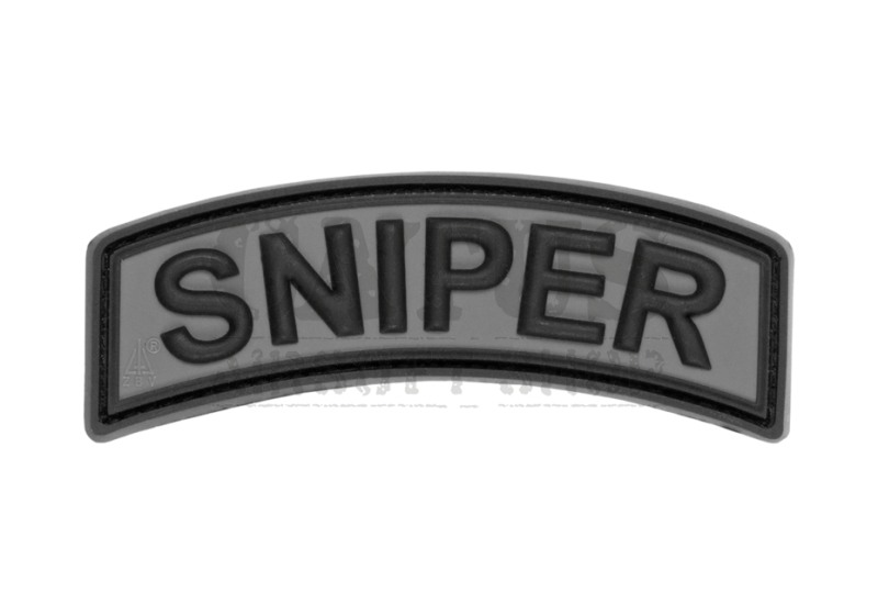 Nášivka na suchý zips 3D Sniper Tab Fekete 