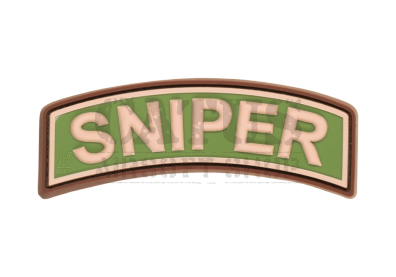 Nášivka na suchý zips 3D Sniper Tab Oliva 