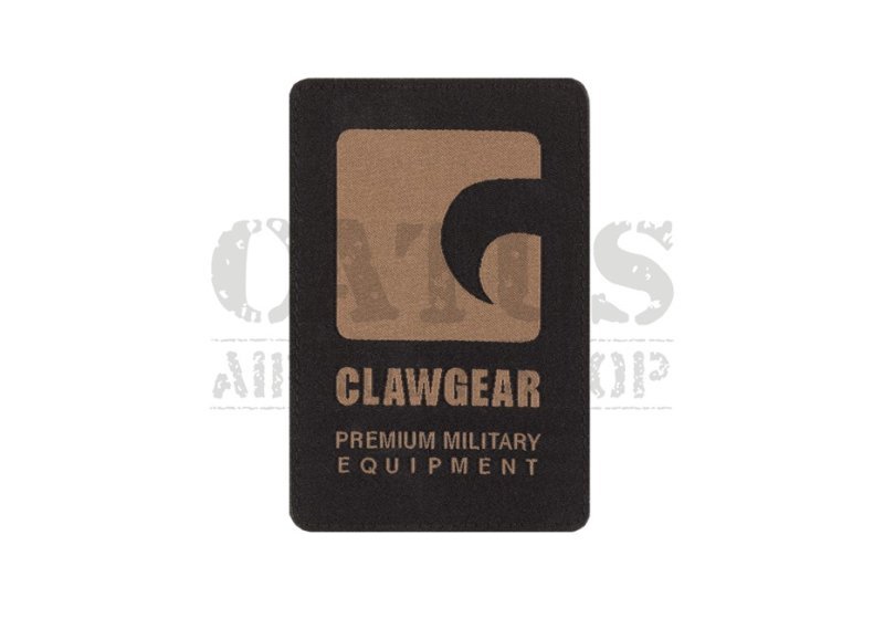 3D Velcro patch Claw Gear Fekete 