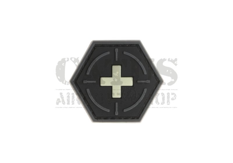 Tactical Medic Rubber Patch Glow in the Dark 