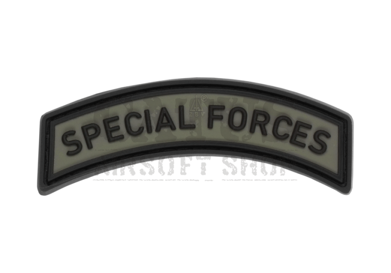 Nášivka na suchý zips 3D Special Forces Tab Oliva 