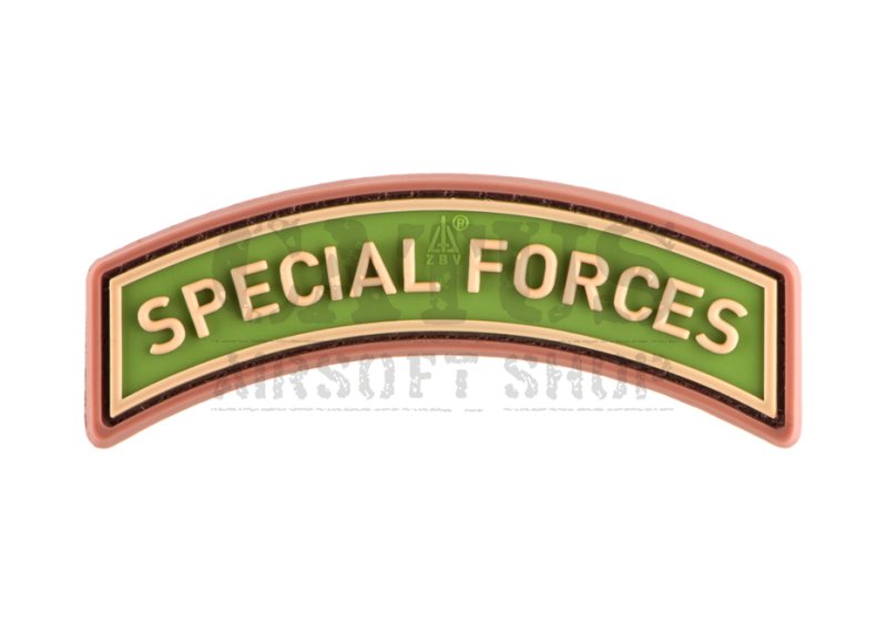 3D velcro patch Special Forces Tab JTG Oliva 