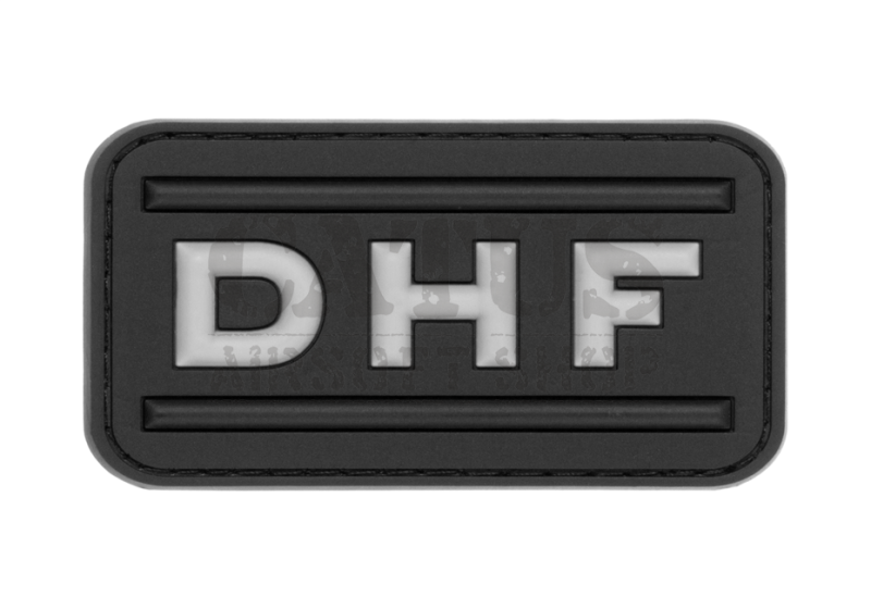 Nášivka na suchý zips 3D Diensthundeführer Fekete-Fehér 