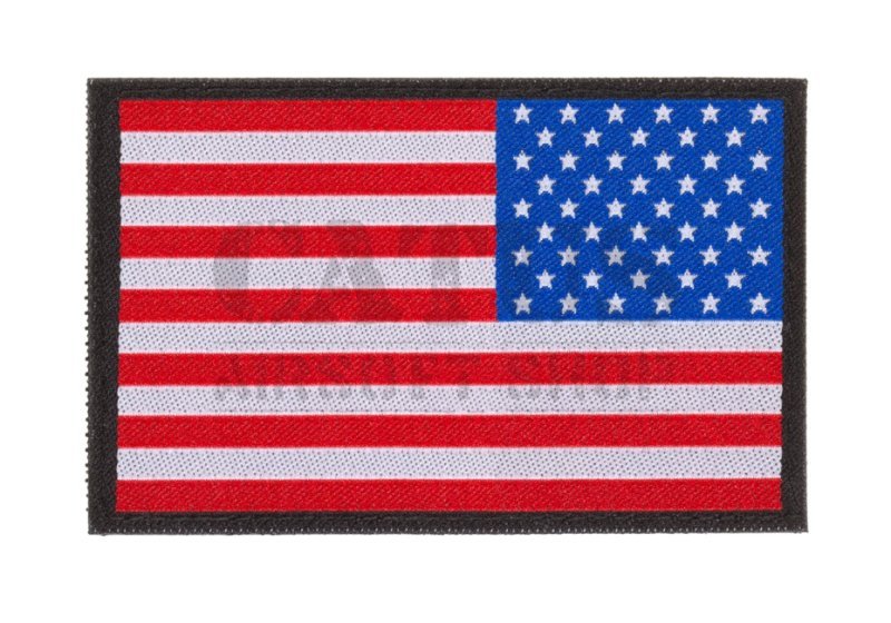 Fordított USA zászló tépőzáras felvarró Claw Gear Color 