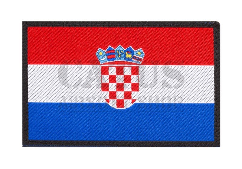 Horvátország zászló felvarró  