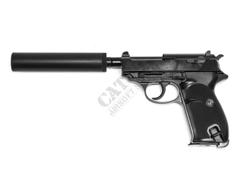 WE GBB P011 Green Gas hangtompítóval airsoft pisztoly  