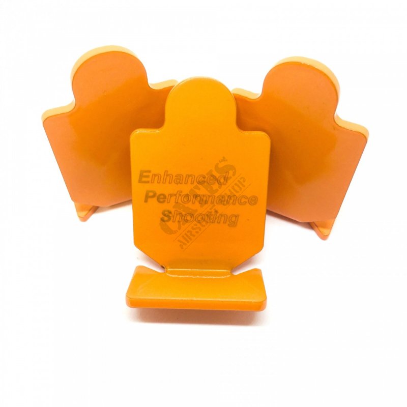 EPeS Airsoft céltábla fém kicsi 3db narancssárga