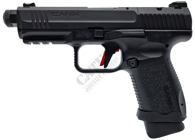 CyberGun GBB CANIK TP9 elite combat Green Gas airsoft pisztoly Fekete 