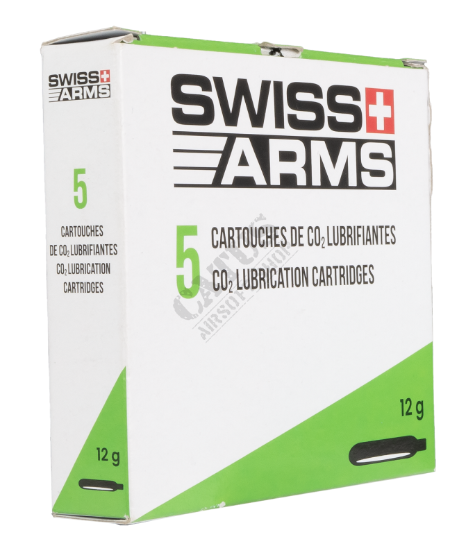 Swiss Arms 12g CO2 tisztító patron 5db  