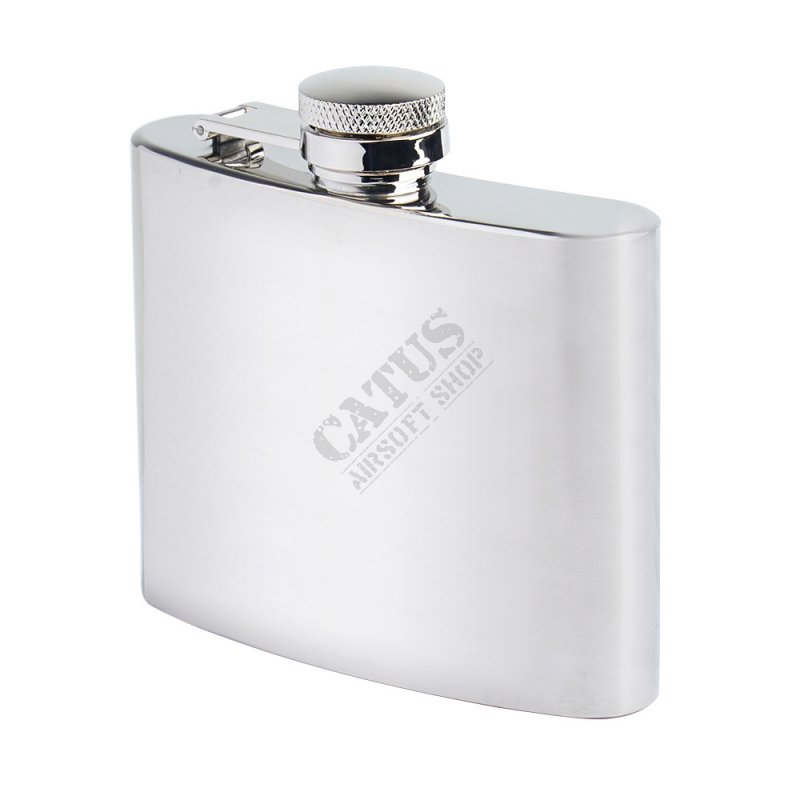 Stainless Steel Hip Flask 140 ml Mil-Tec Silver 