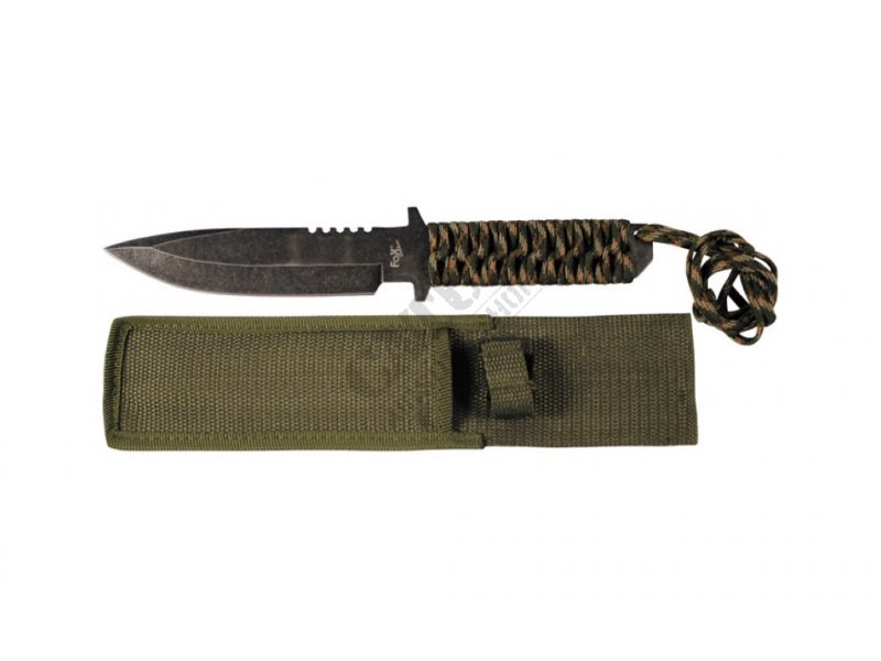 Tactical knife with fixed blade MFH Oliva 