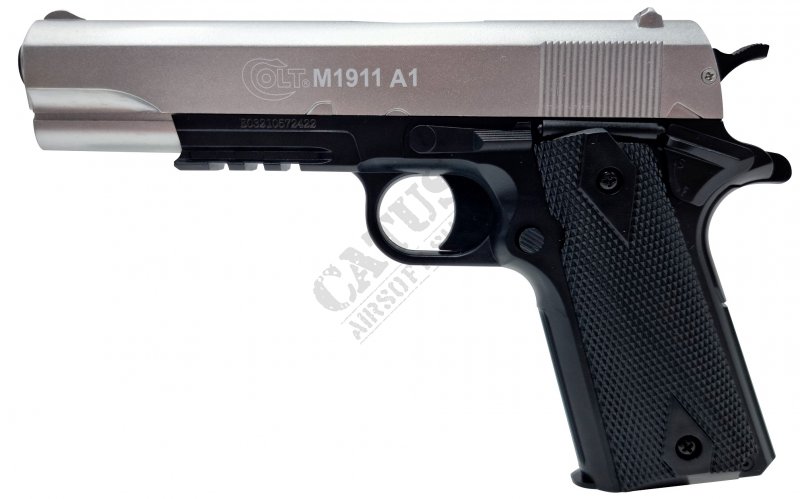 CyberGun Colt 1911 A1 HPA fém szán manuális airsoft pisztoly Dual Tone 