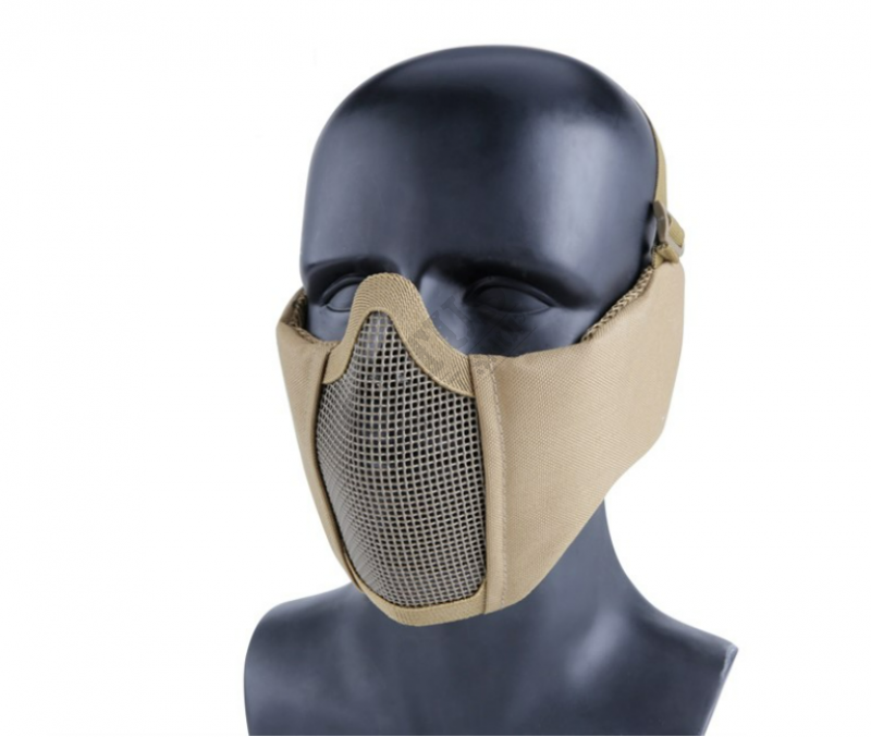 Half face protective mesh mask Battlefield Glory Delta Armory Tan 