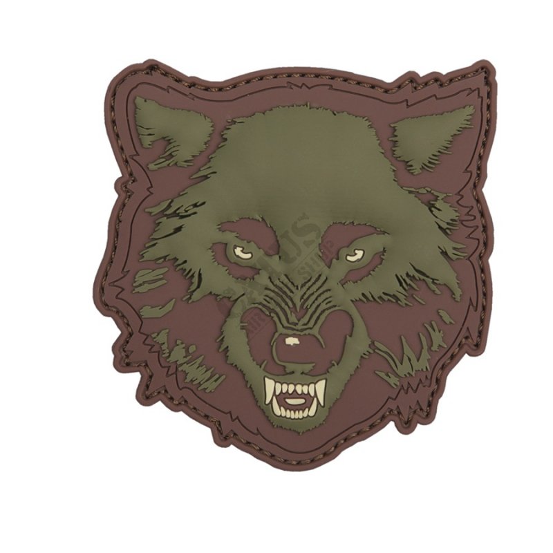 3D velcro patch Wolf 101 INC Oliva 