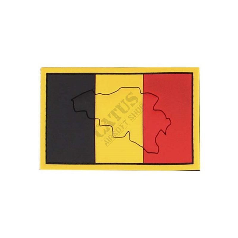 101 INC Belgium zászló 3D felvarró  