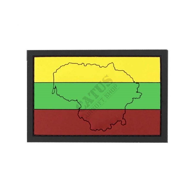 101 INC Litvánia zászló 3D felvarró  
