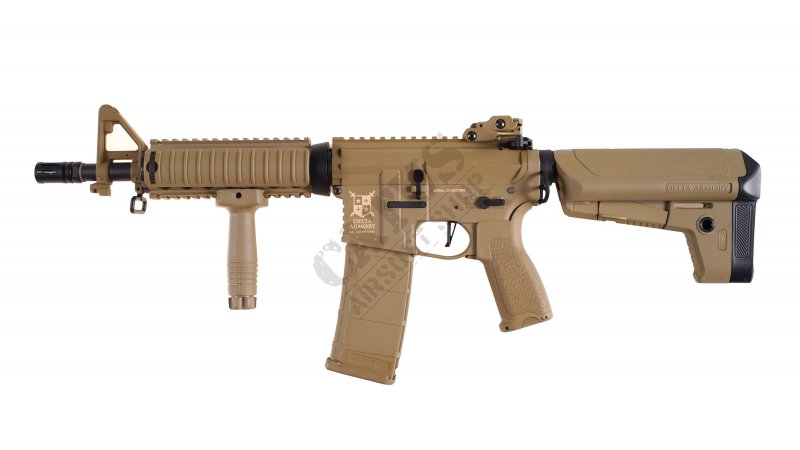 Delta Armory M4 CQB-R Charlie airsoft fegyver Full Tan 