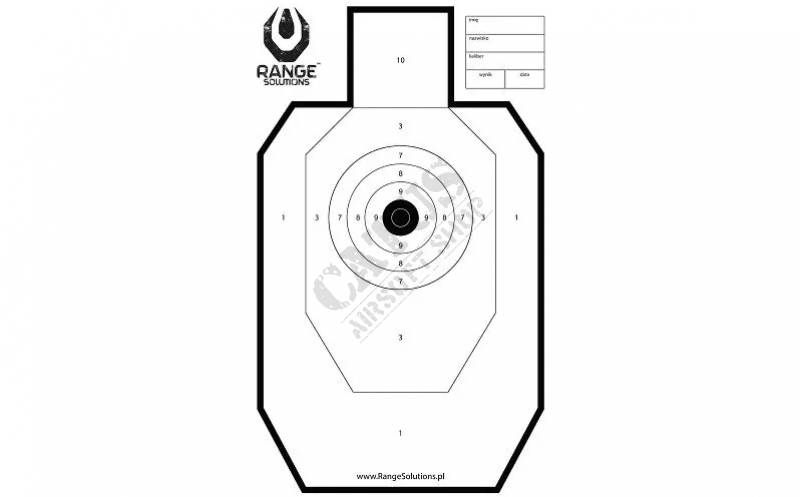 Range Shooting Targets - 50 Pcs  