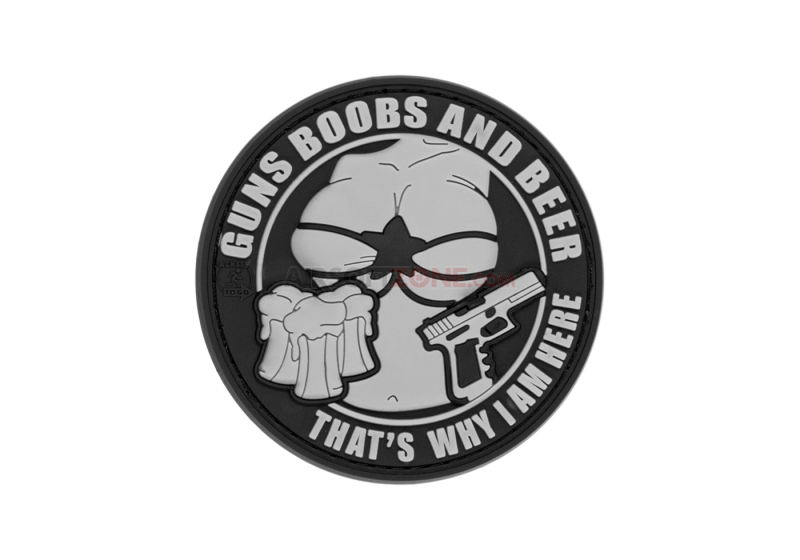 Guns Boobs and Beer JTG patch  
