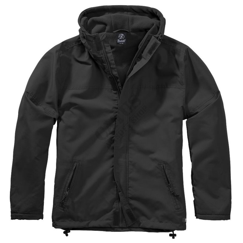 Kabát Windbreaker Frontzip Brandit Fekete XL