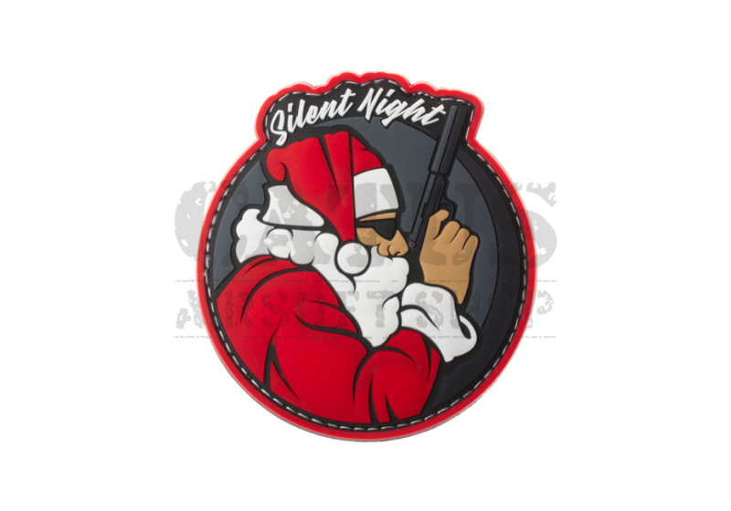 Patch Santa Silent Night JTG Piros 