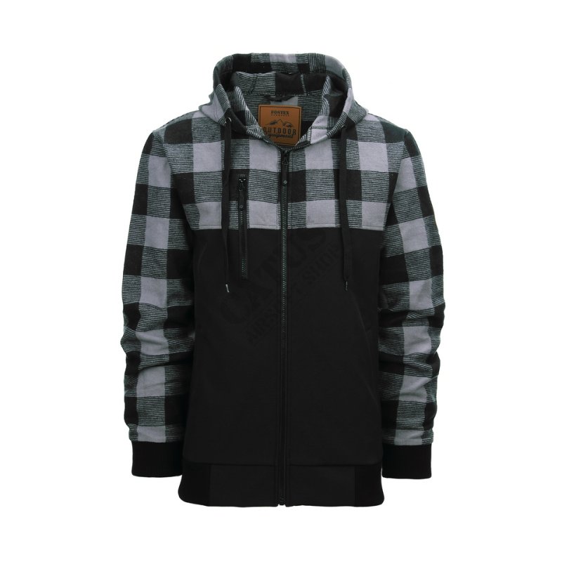 Kapucni  Lumbershell Jacket Fostex Fekete-szürke S