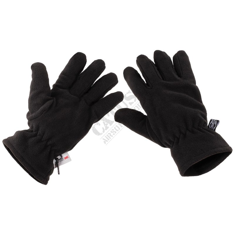 Rękawice polarowe 3M Thinsulate MFH Czarny XL