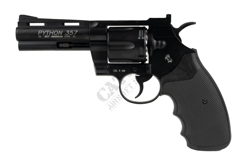 CyberGun NBB Colt PYTHON .357 4" revolver CO2 airsoft pisztoly Fekete 