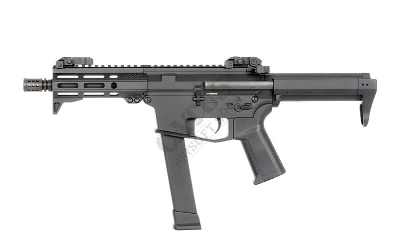 EMG Airsoft fegyver Angstadt Arms UDP-9 G3 AEG Compact PDW Fekete 