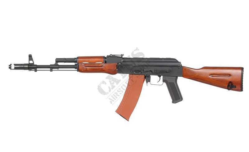 S&T Airsoft fegyver AK-74N G3 Real Wood Fekete-barna 