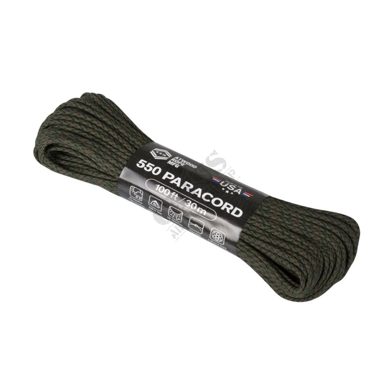 Paracord Color Changing Patterns 550 30m/4mm Helikon Covert 